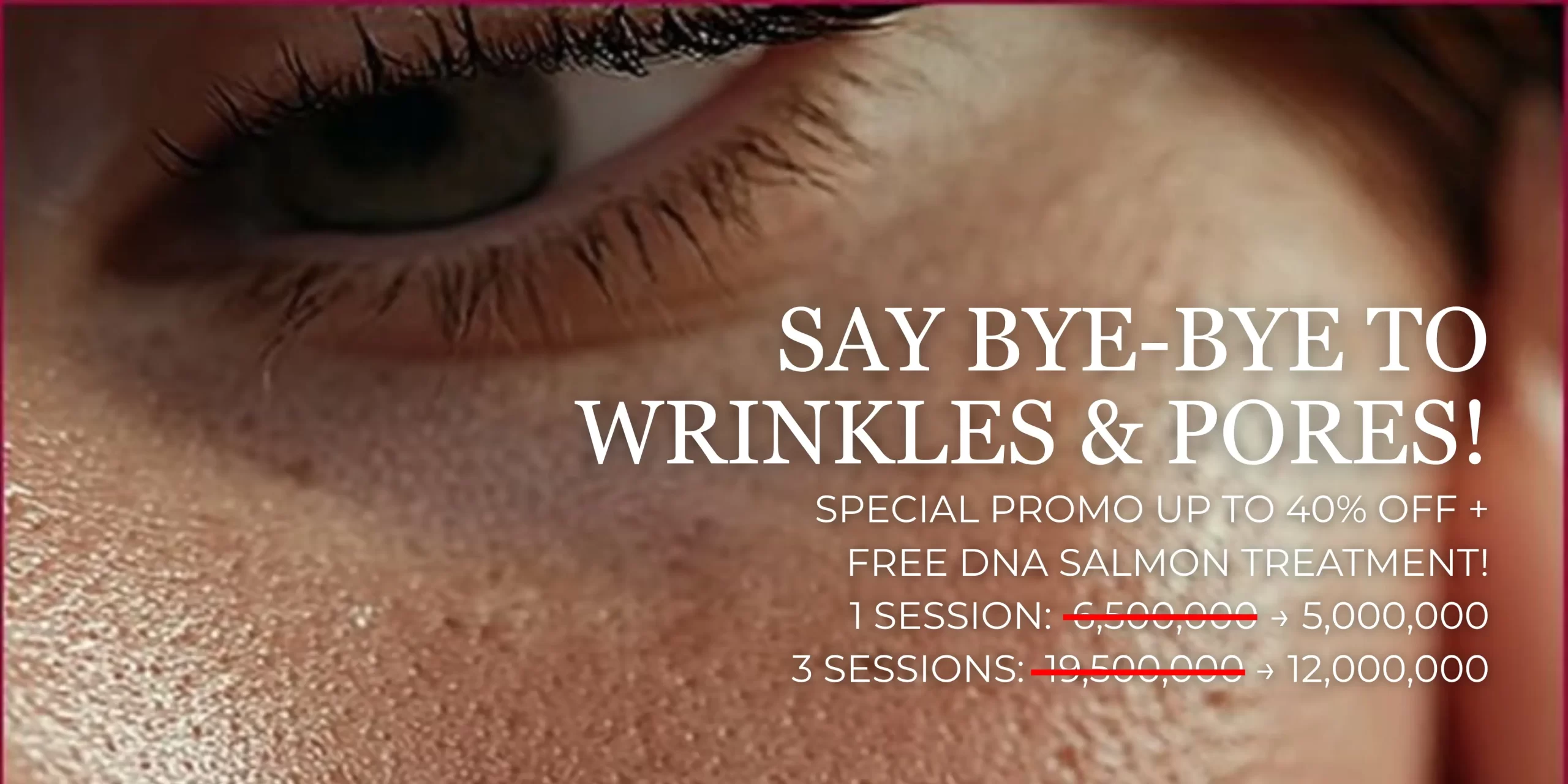 40% Off + Free DNA Salmon Treatment