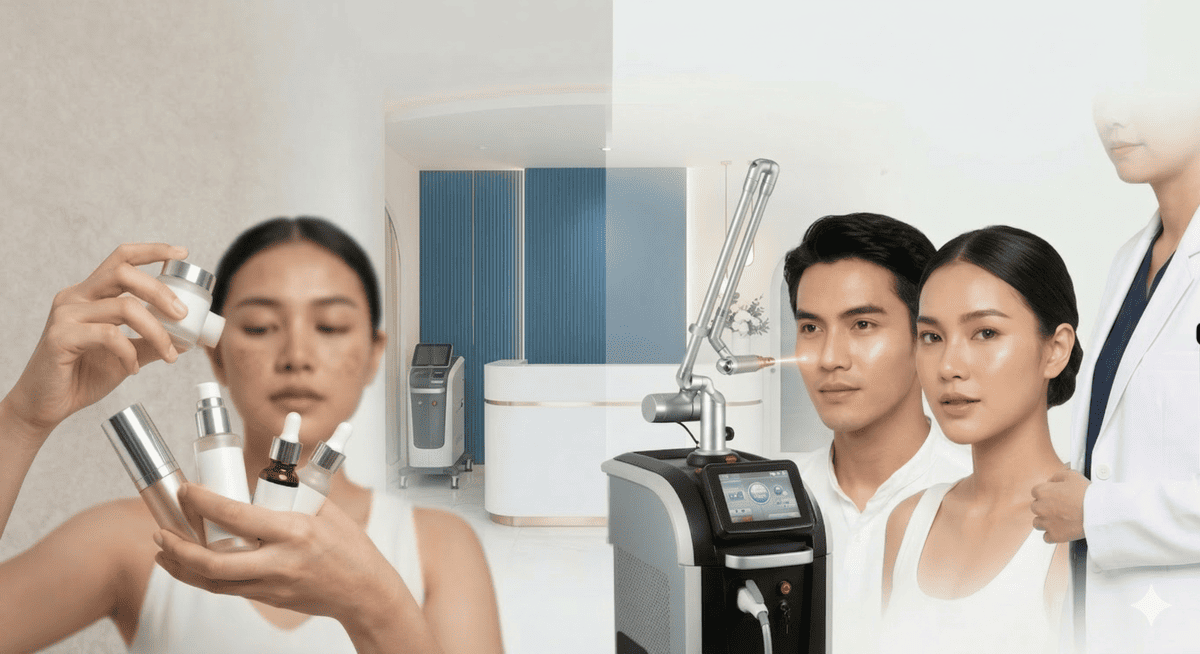 Professional hyperpigmentation treatment for men and women at Moii Aesthetic