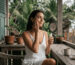 Woman receiving Oxygen Facial at Moii Aesthetic Clinic Bali for vacation skin recovery.